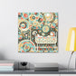 Whimsical Heritage Hues - Canvas