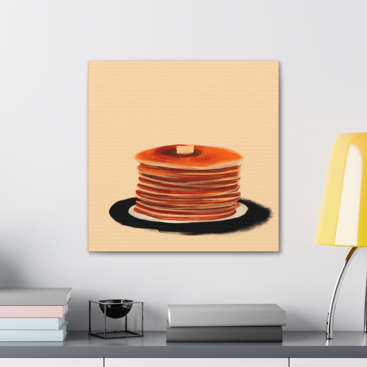 "Pancakes in Minimalism" - Canvas