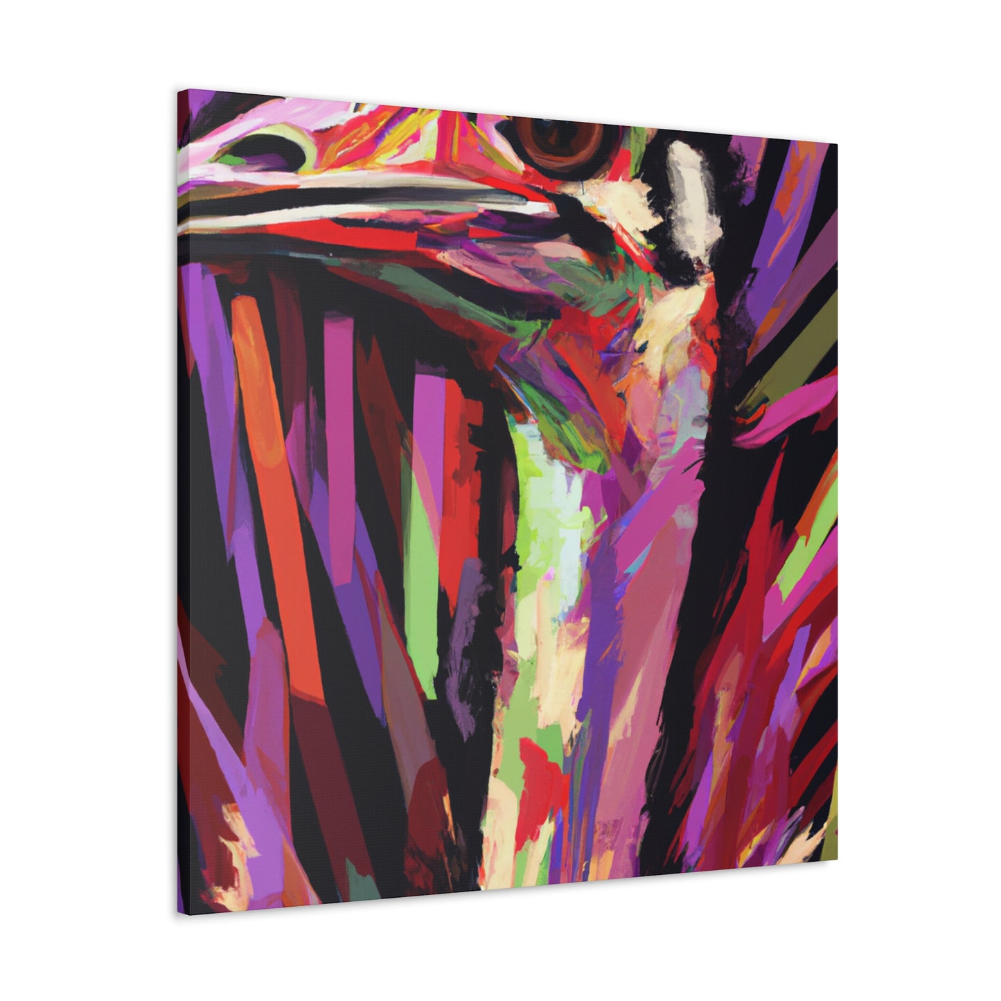 "Emu in Expressionism" - Canvas