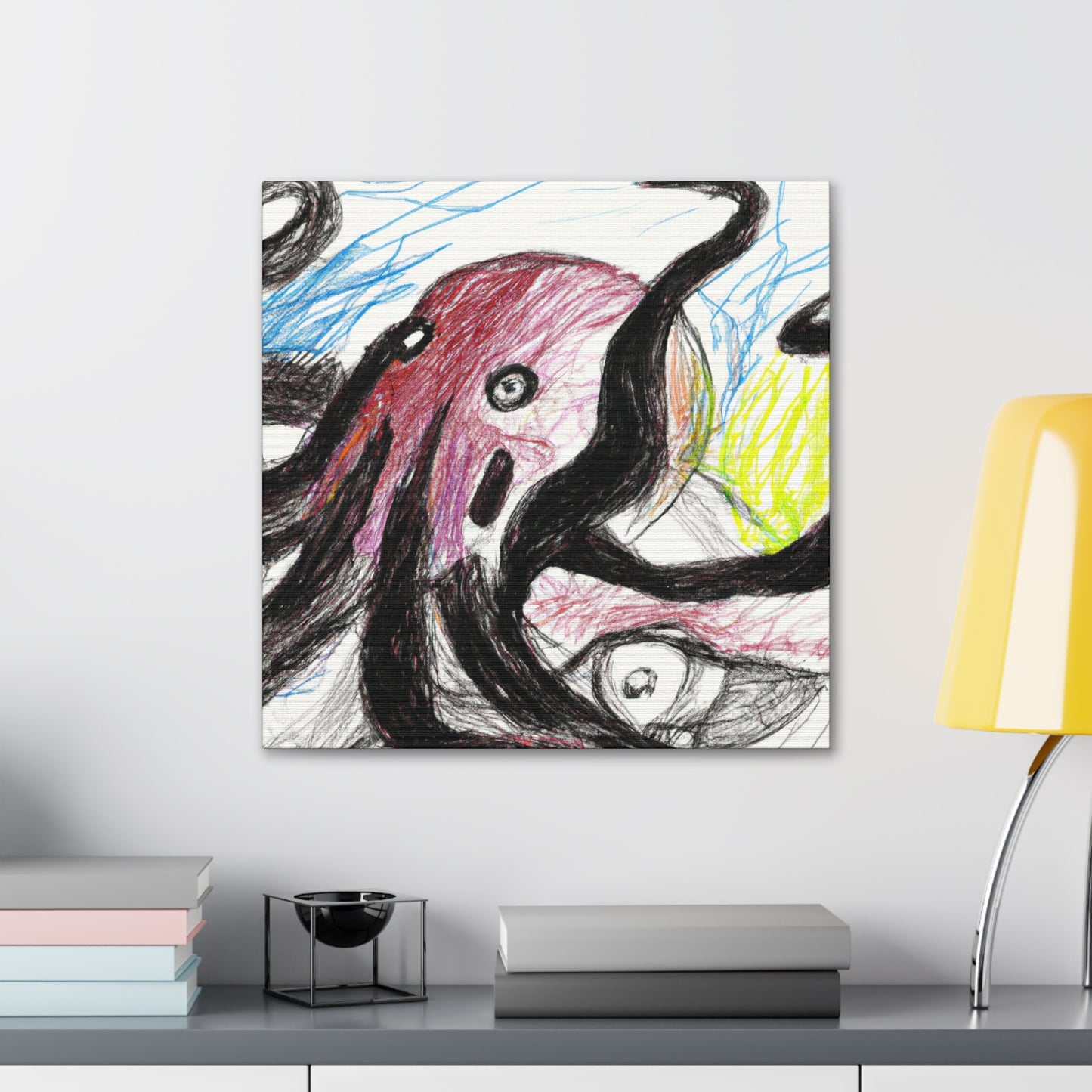 Octopus Abstractionism - Canvas