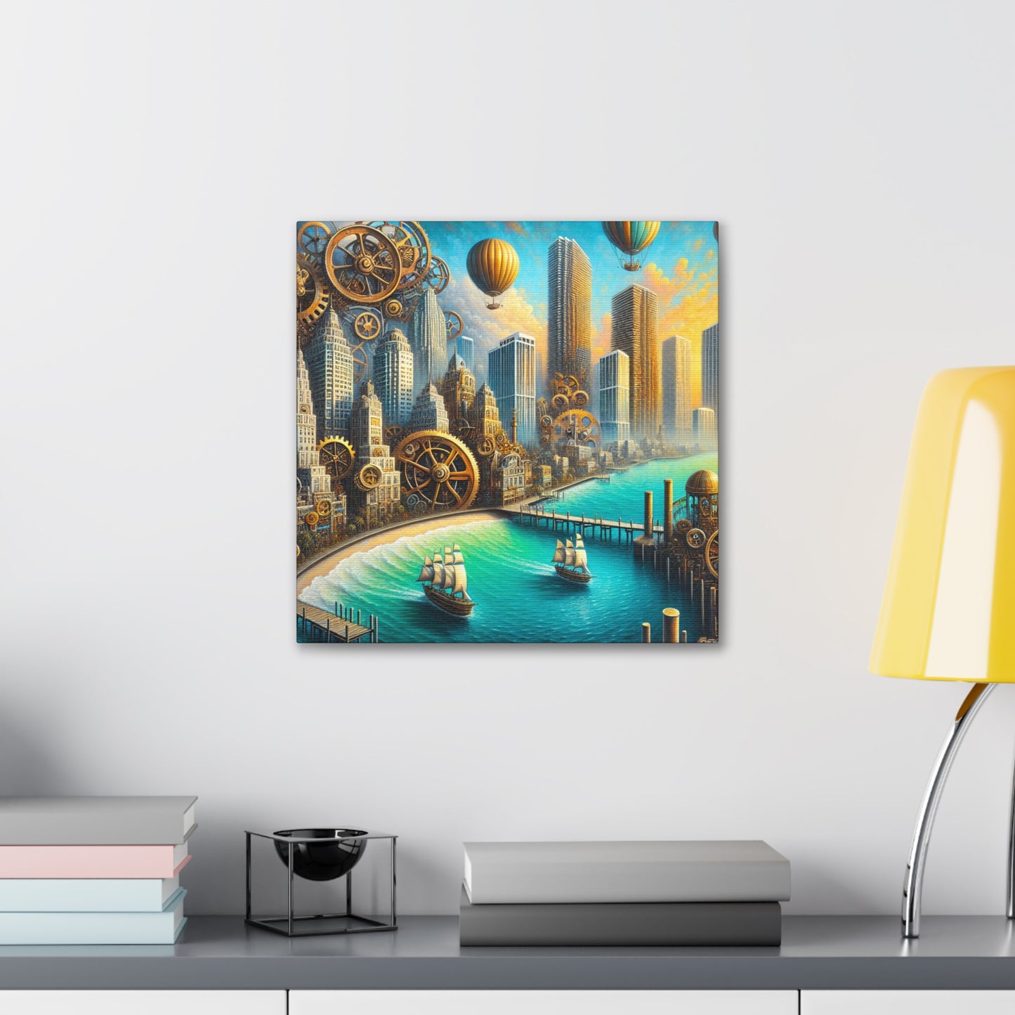 "Steamy Miami Dreams" - Canvas