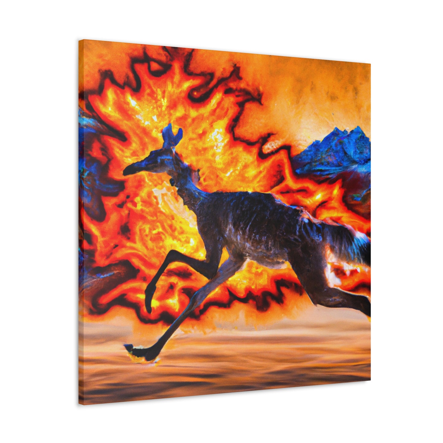 Roadrunner in Surrealism - Canvas