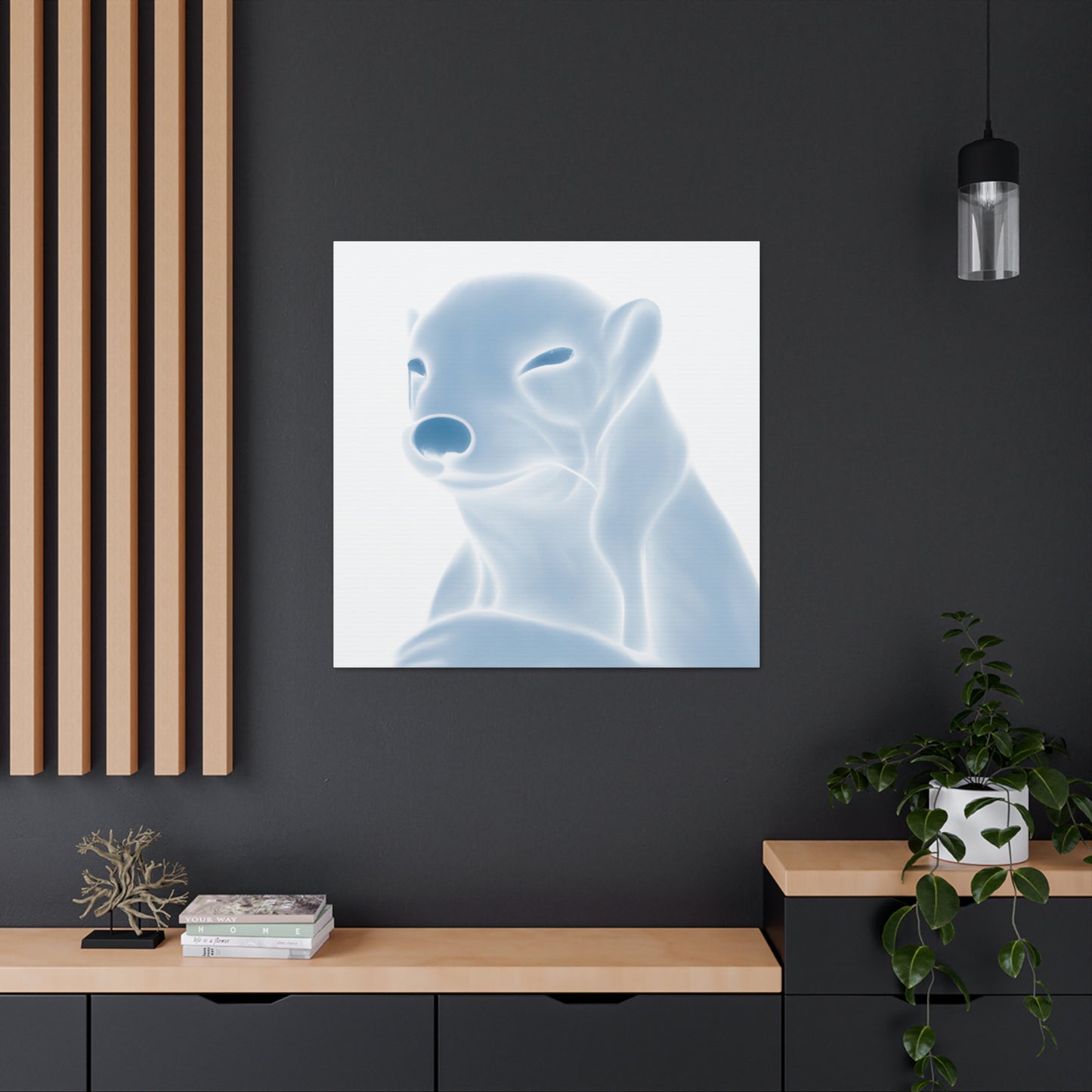 Ermine in Twilight Dreams - Canvas