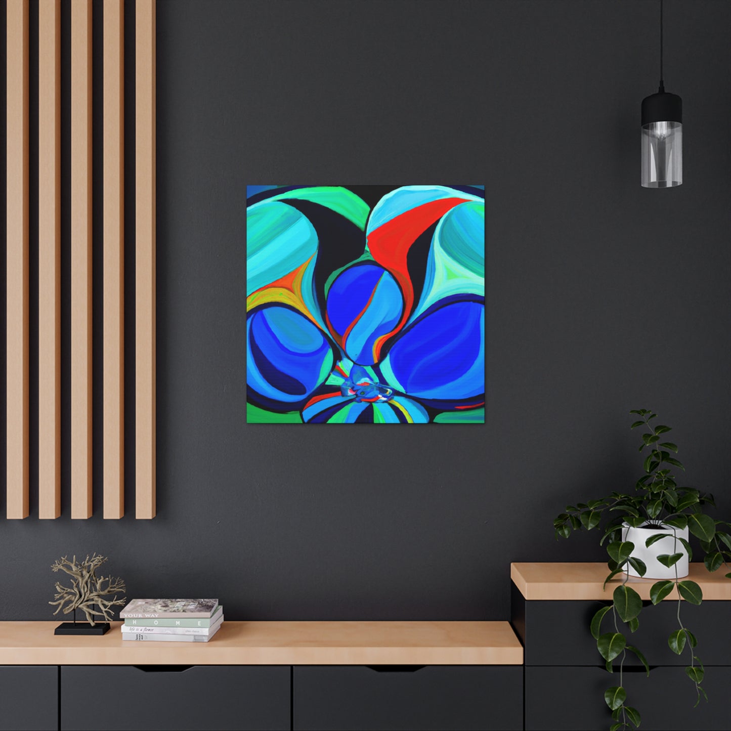 Clam Dreams Art Deco - Canvas