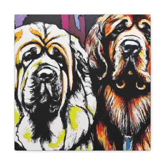 Tibetan Mastiff Portrait - Canvas