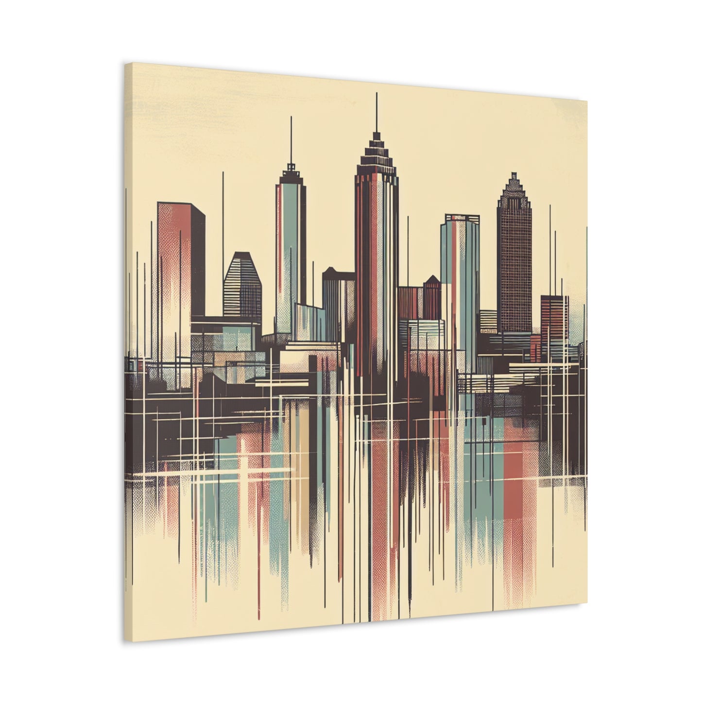 Urban Symphony Unleashed - Canvas