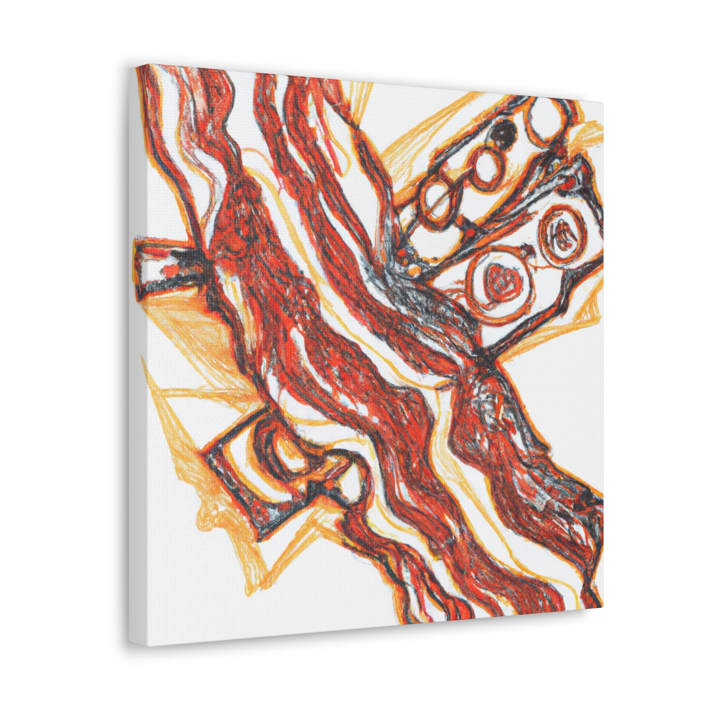 Bacon in a Cogwork - Canvas