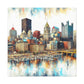 Steel City Sunrise Dream - Canvas