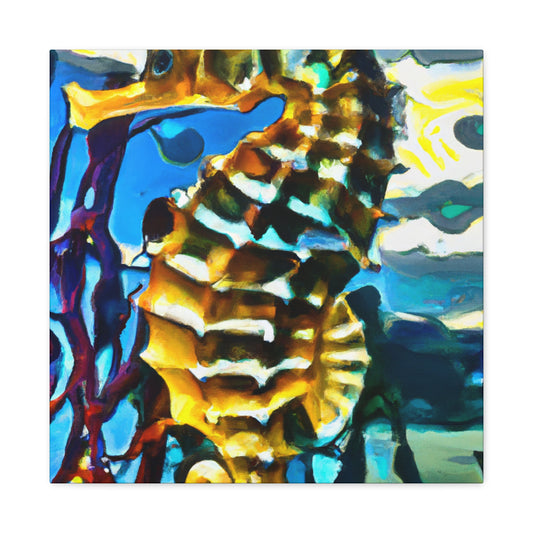 "Seahorse in Surreality" - Canvas