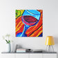 "Glorious Wine Glass Beauty" - Canvas