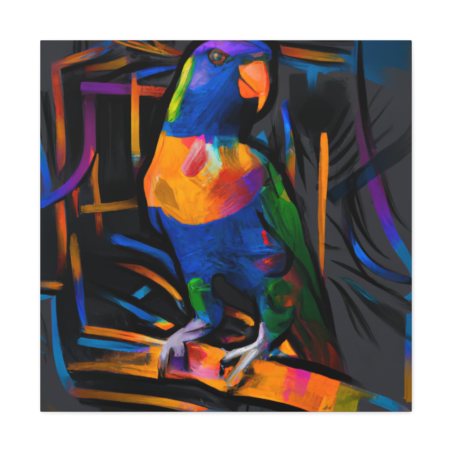 Rainbow Lorikeet Glories - Canvas