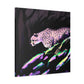 "Cheetah's Speed Vibrancy" - Canvas