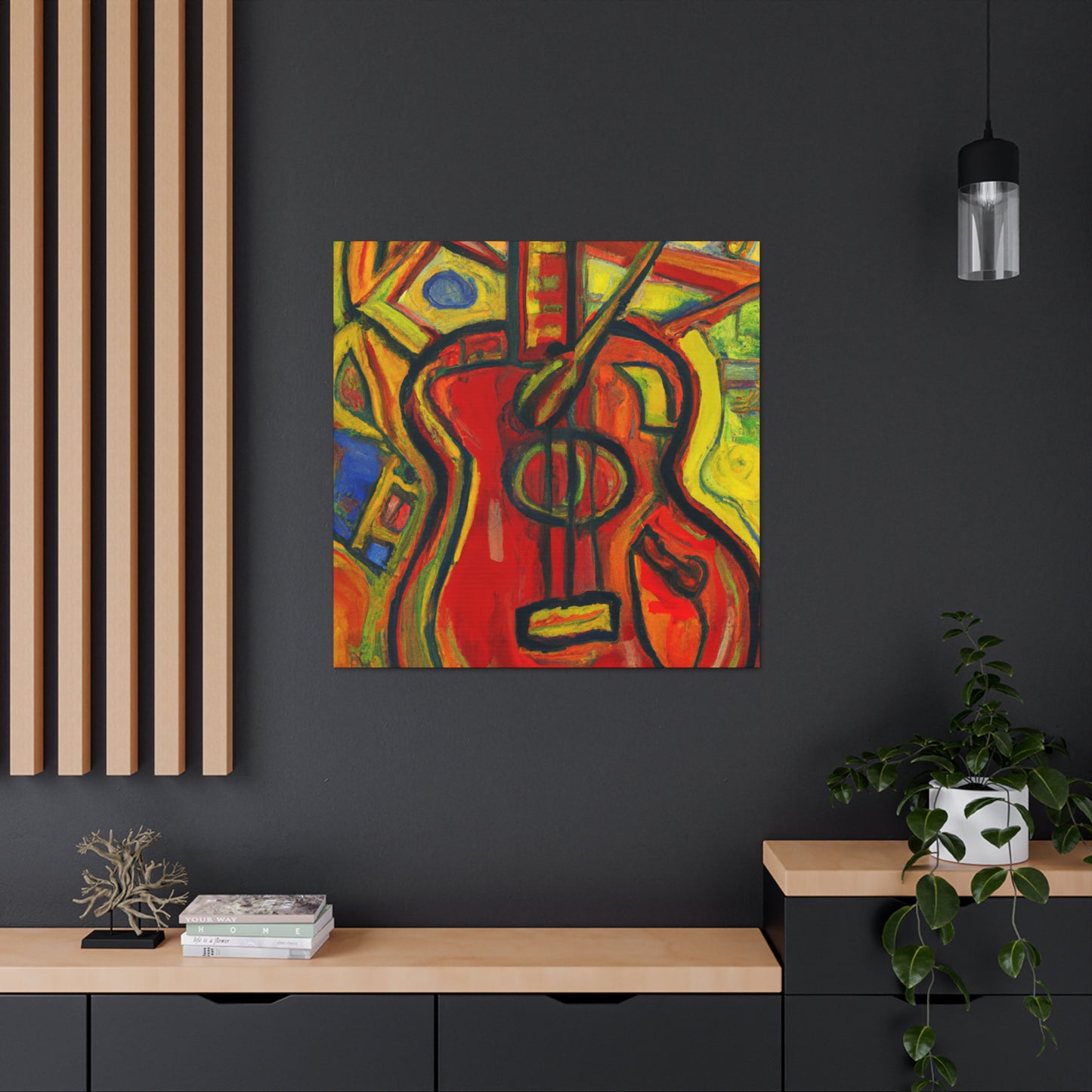 Mandolin in Motion - Canvas