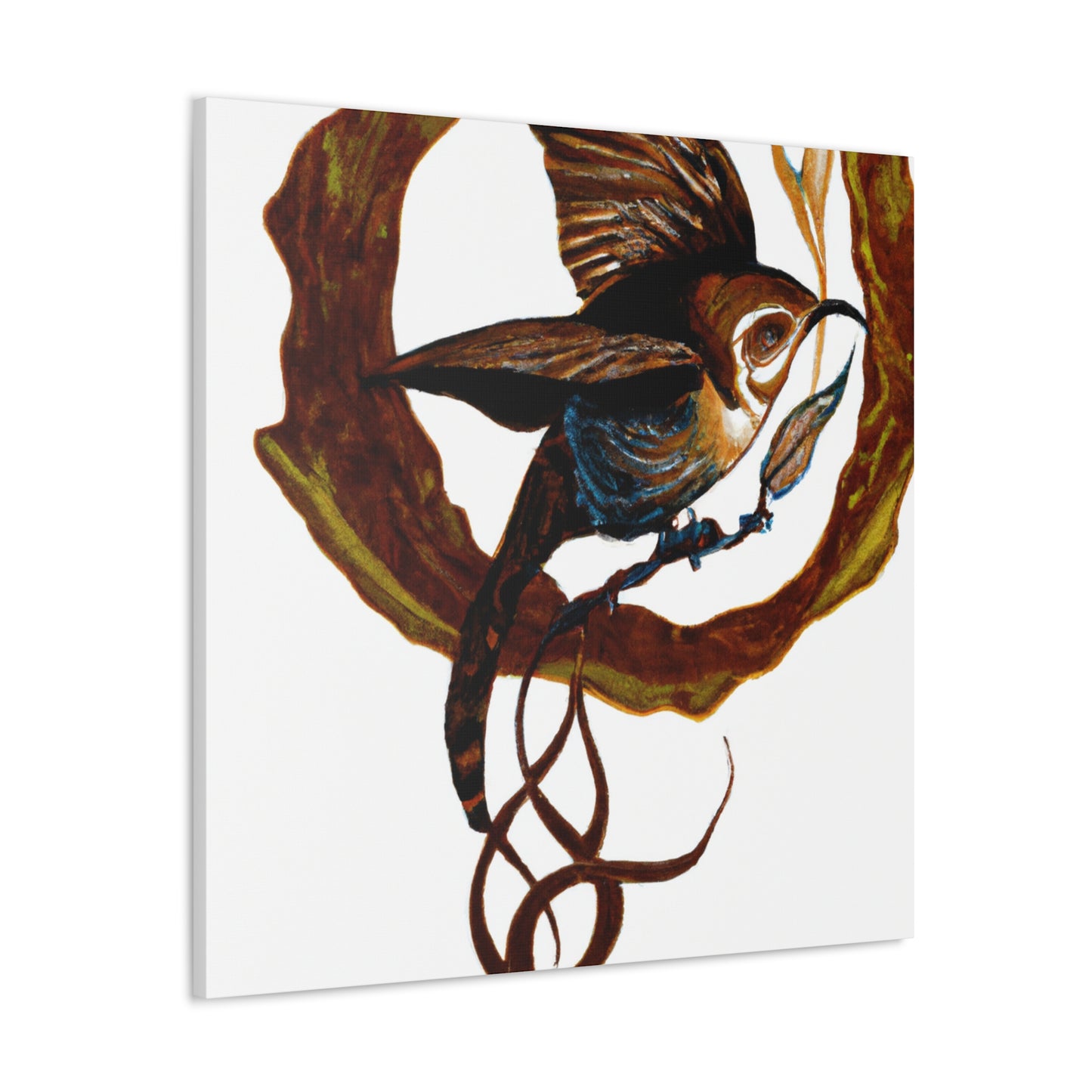 "Carolina Wren Dreaming" - Canvas