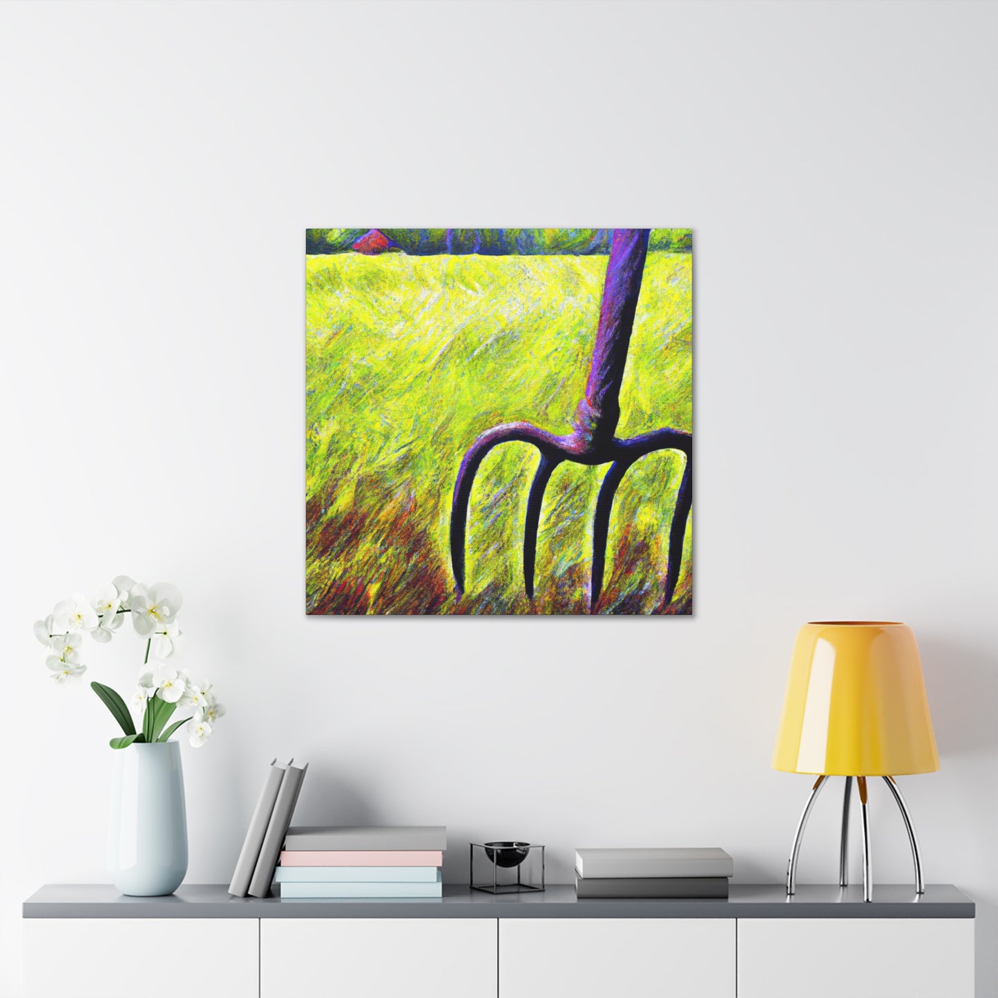 Pitchfork in Impressionism - Canvas