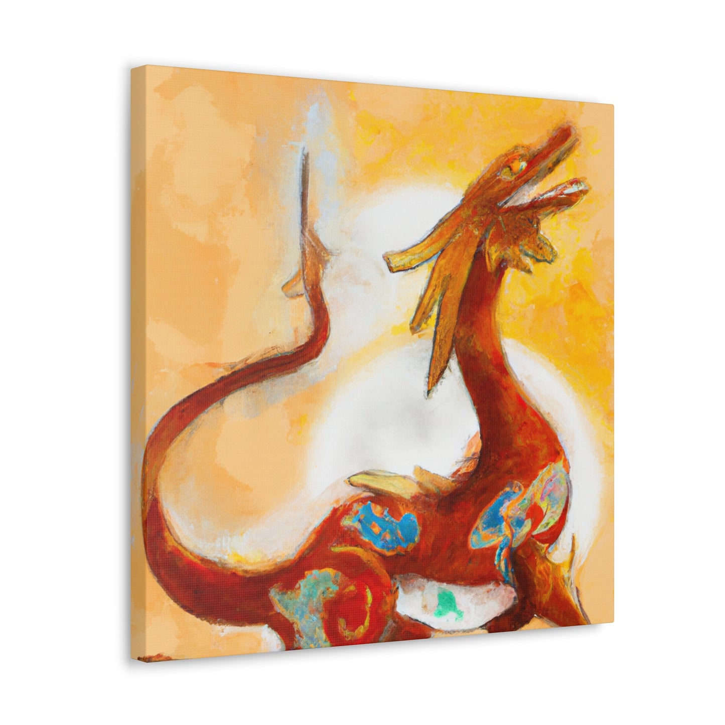 "Dragon's Majestic Majesty" - Canvas