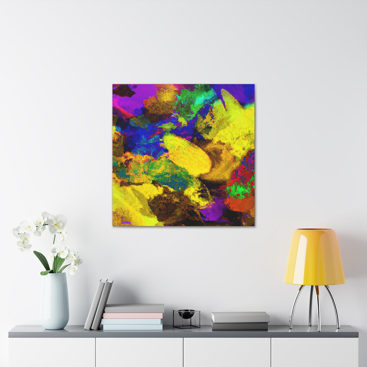 "Timeless Dance of Light" - Canvas