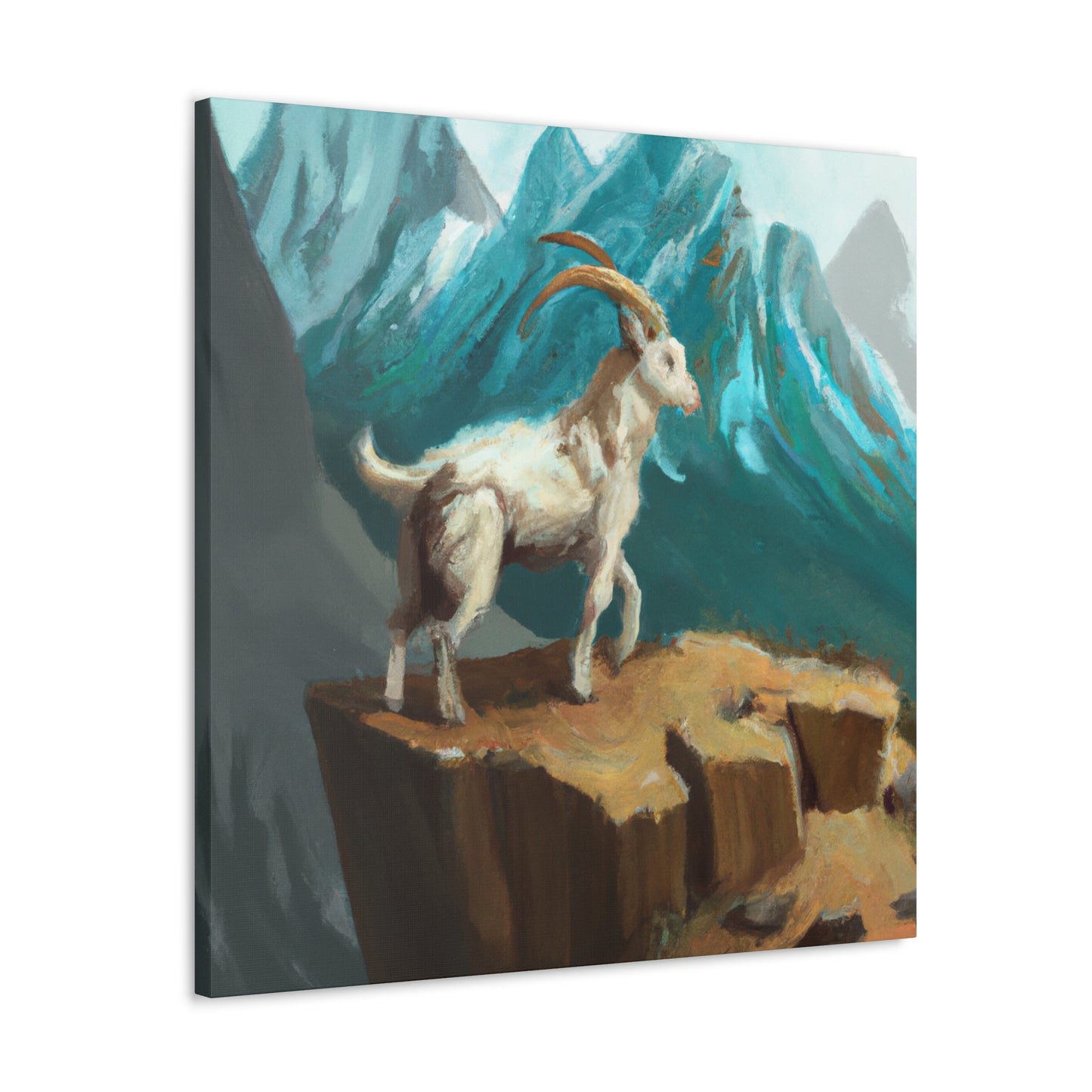 Mountain Goat Dreamscape - Canvas