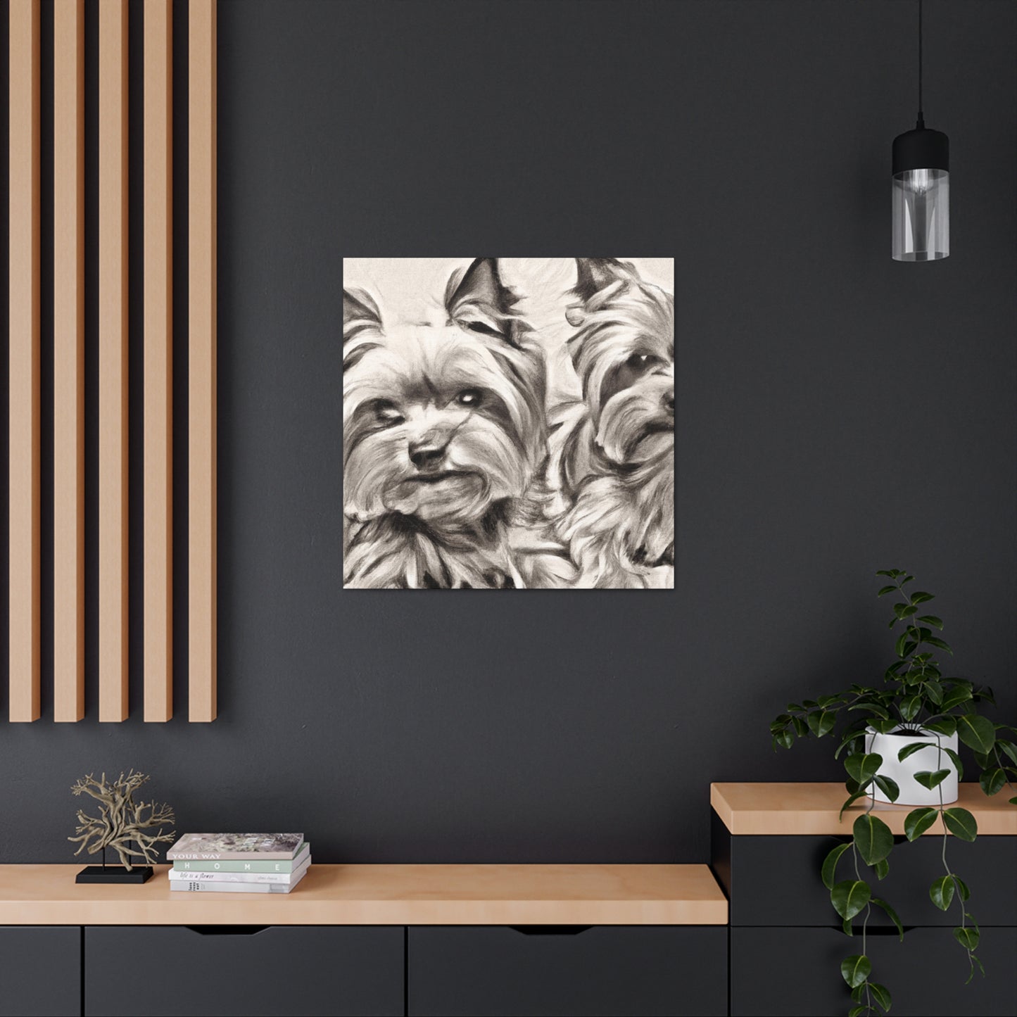 Yorkshire Terrier Majesty - Canvas