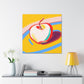 "Apple - Simplified Minimalism" - Canvas