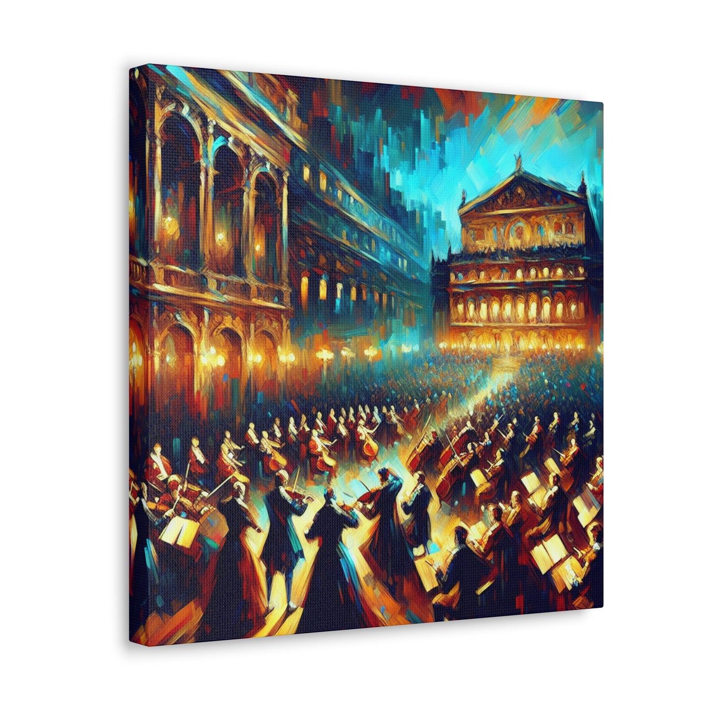 Harmonious Melodies Unleashed - Canvas