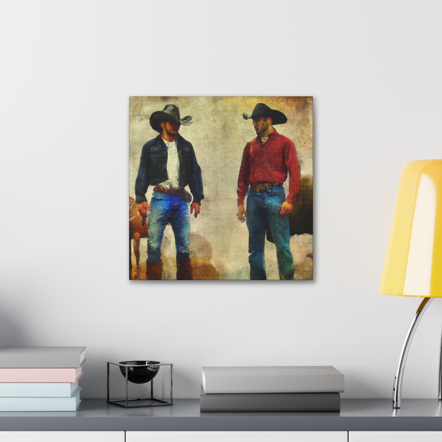 Rodeo in Hyperrealism - Canvas