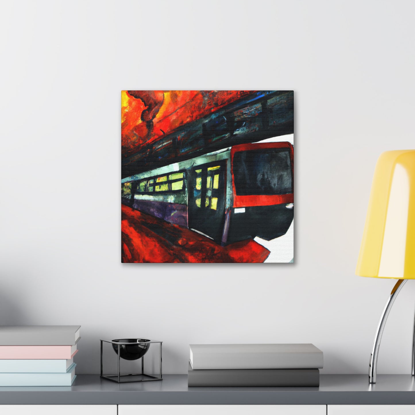 Subway Through History - Canvas