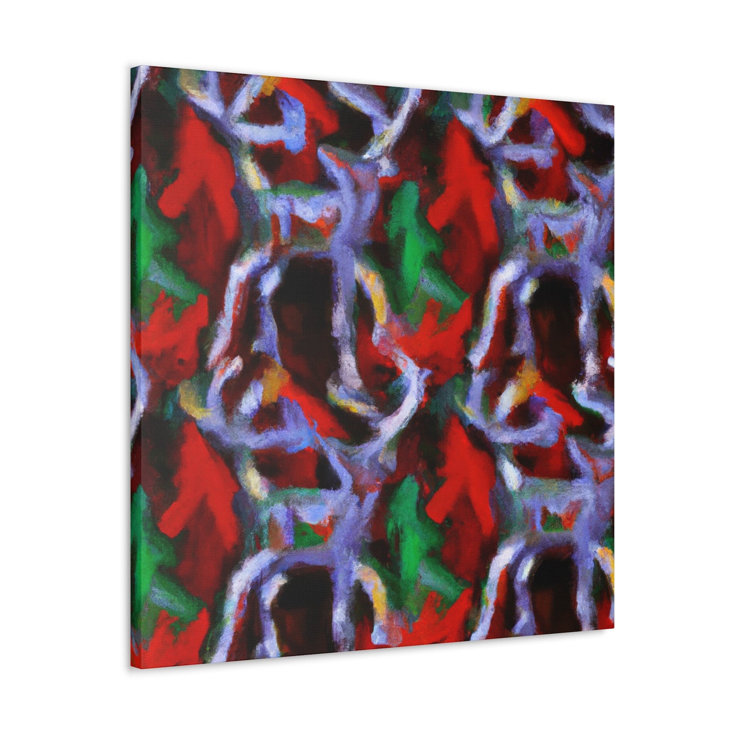 "Reindeer in Impressionism" - Canvas