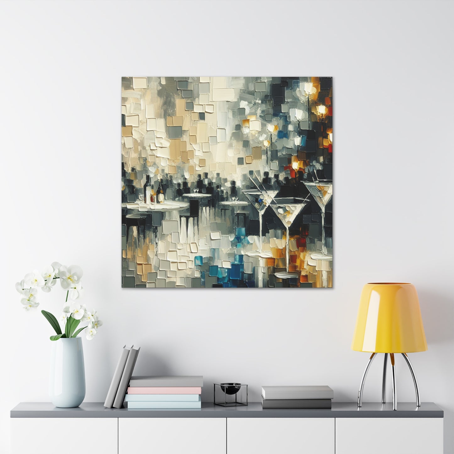 "Intoxicating Nightlife Bliss" - Canvas