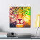 Leopard's Majestic Gaze - Canvas