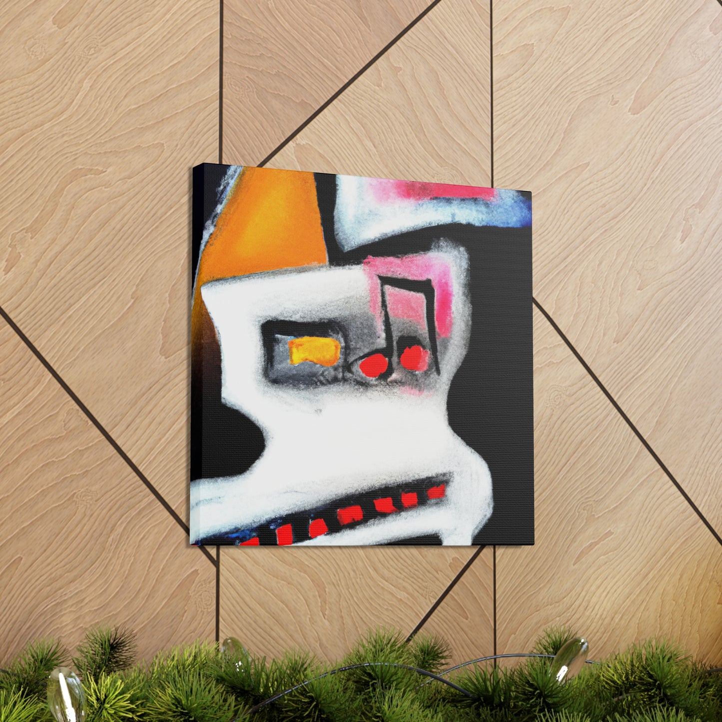 "Piano Performance Abstraction" - Canvas