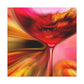 "A Wine Glass Bliss". - Canvas