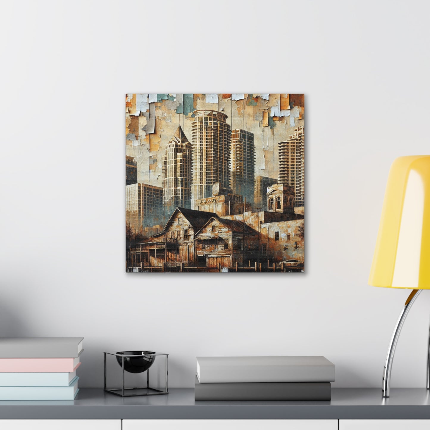 "Vibrant Orlando Odyssey" - Canvas