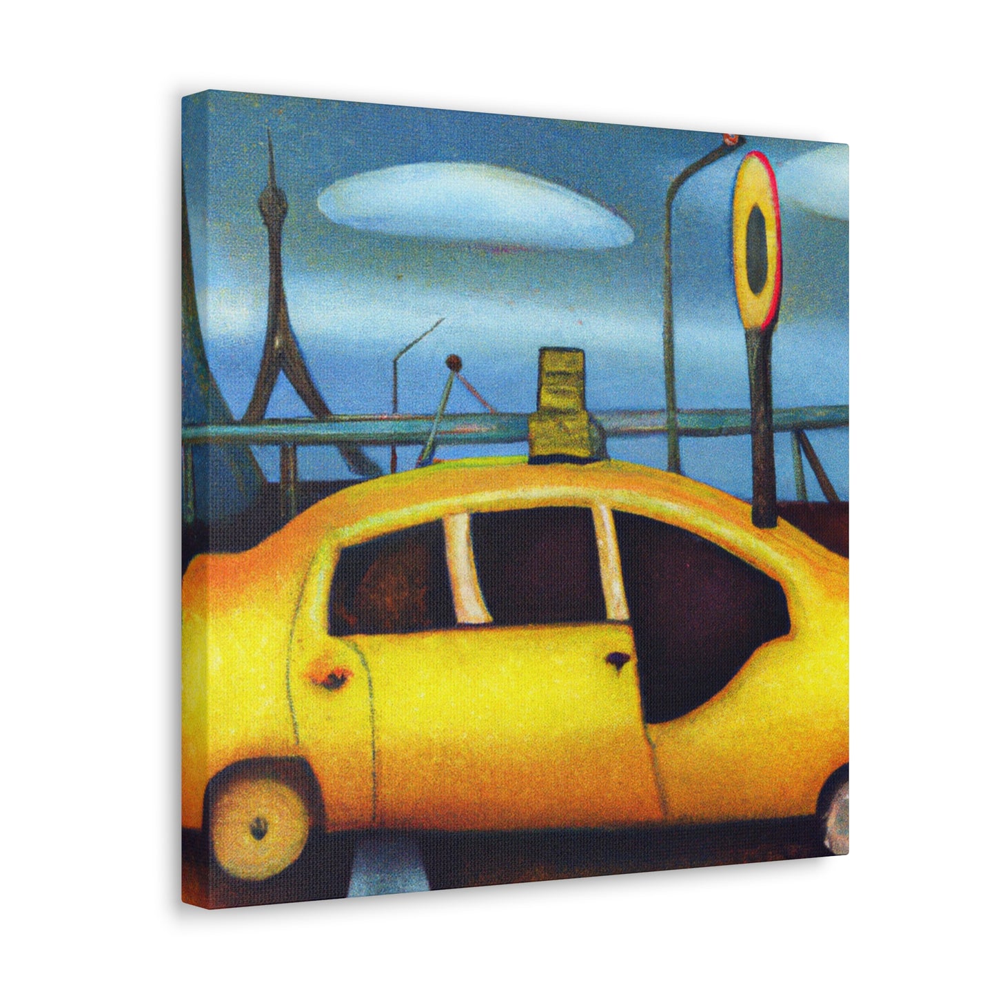 "Taxi of Dreams" - Canvas