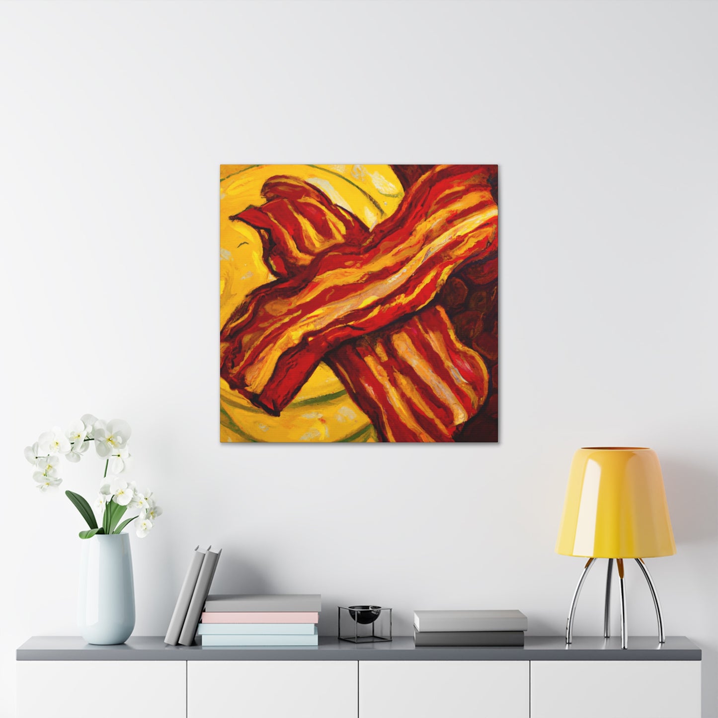 Bacon After Banquet - Canvas