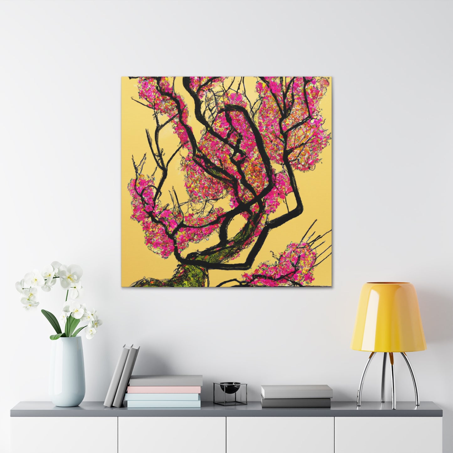 "Apple Tree in Bloom" - Canvas