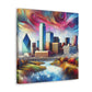 Vintage Dallas Dreamscape - Canvas