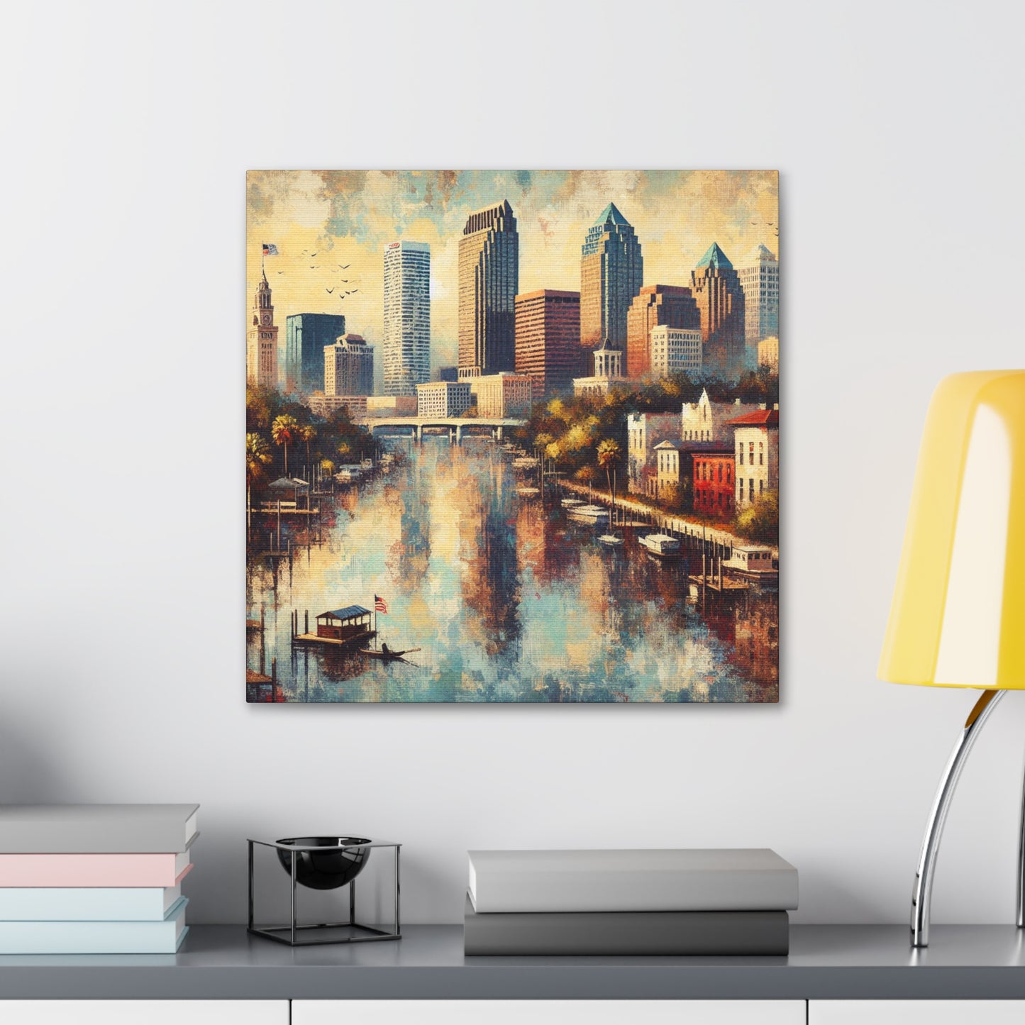 "The Dynamic Tampa Dreamscape" - Canvas