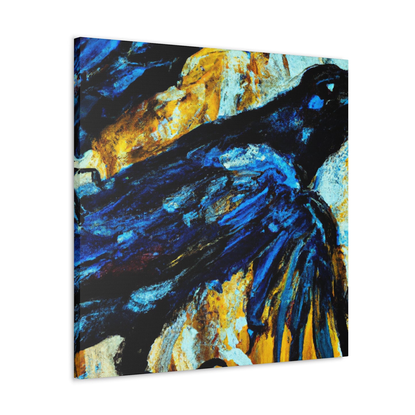 "American Crow Majesty" - Canvas