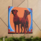 Ridgeback Art Deco. - Canvas