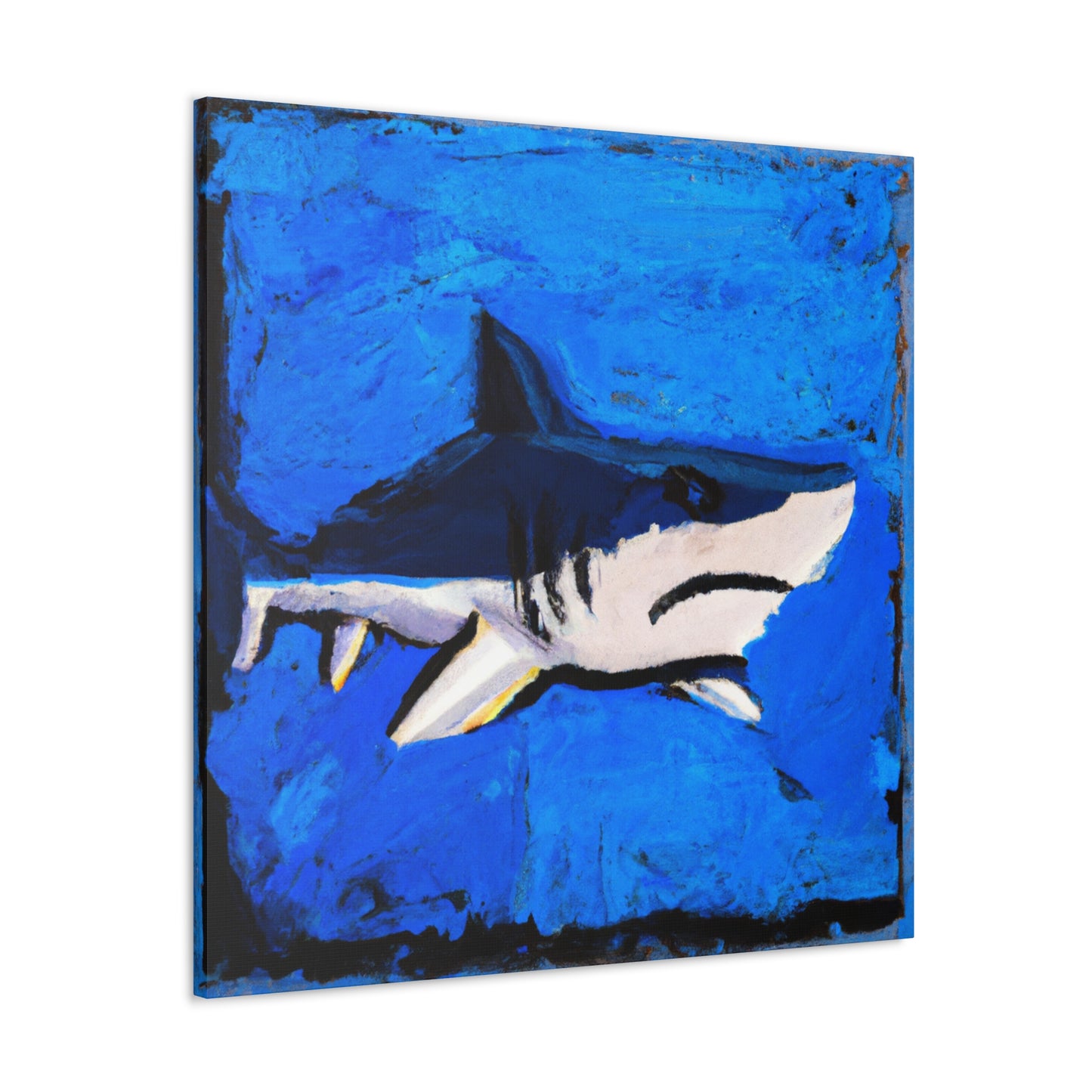 "Shark in the Streets" - Canvas