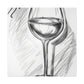 "Wine Glass Splendor" - Canvas