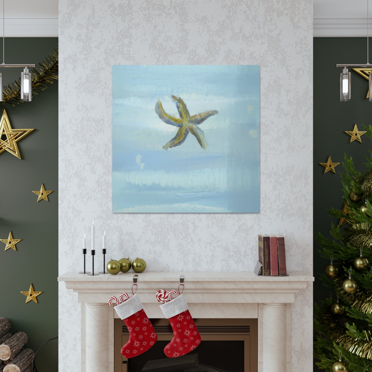 "Starfish at Dawning." - Canvas