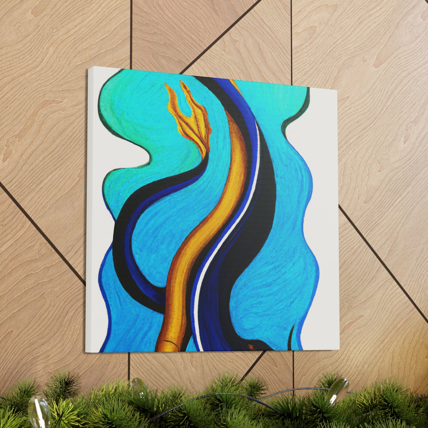 "Eel's Midnight Dance" - Canvas