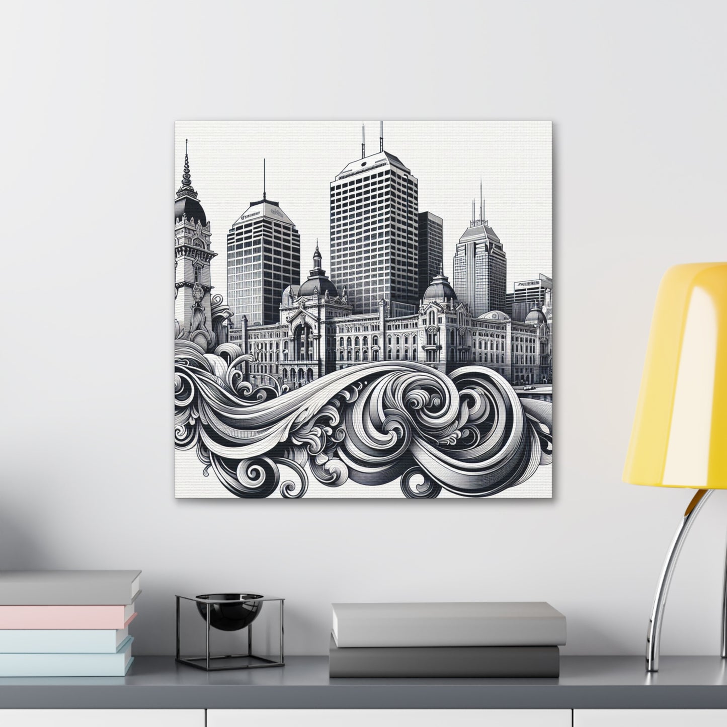 "Indy's Renaissance Splendor" - Canvas