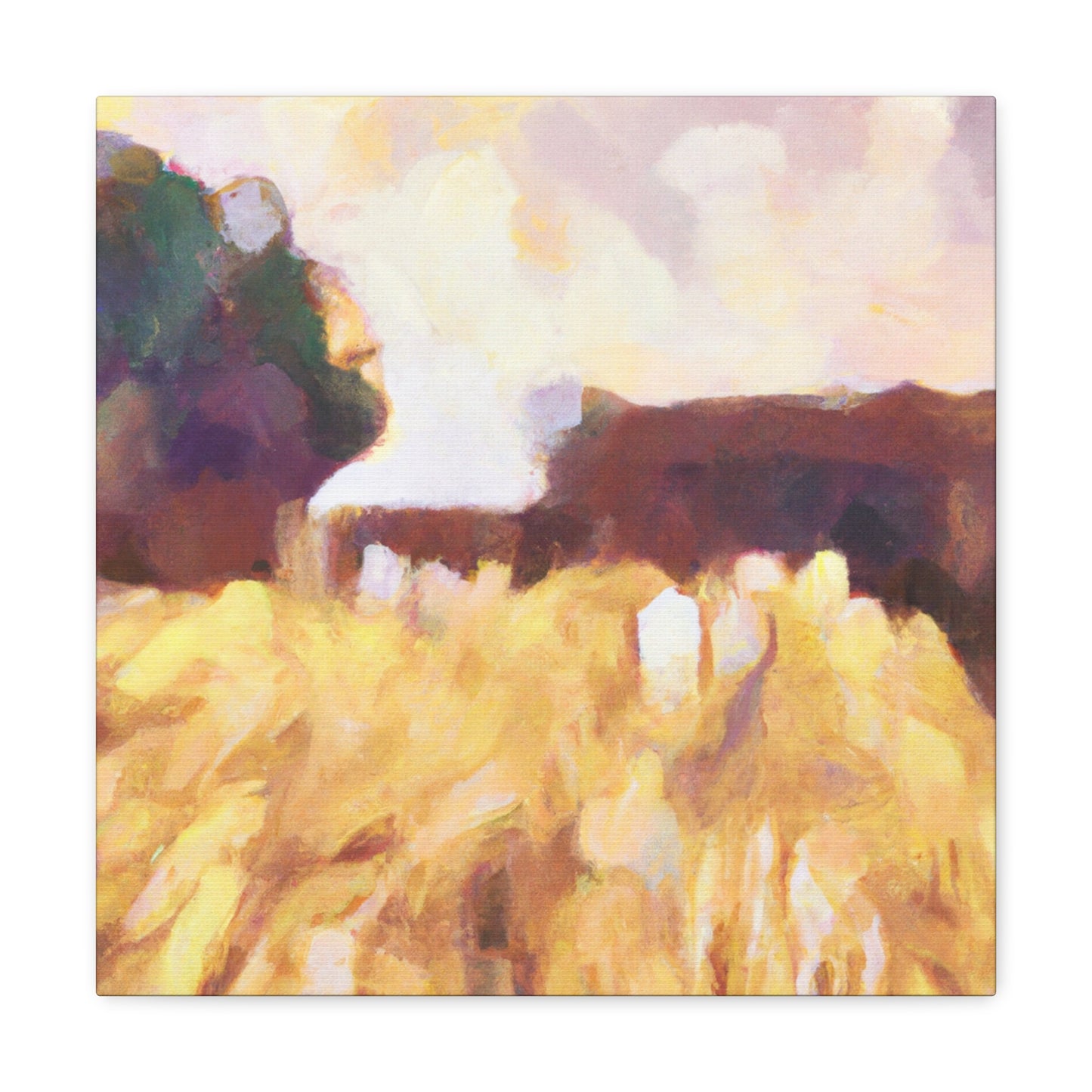 "Hay Field Illumination" - Canvas