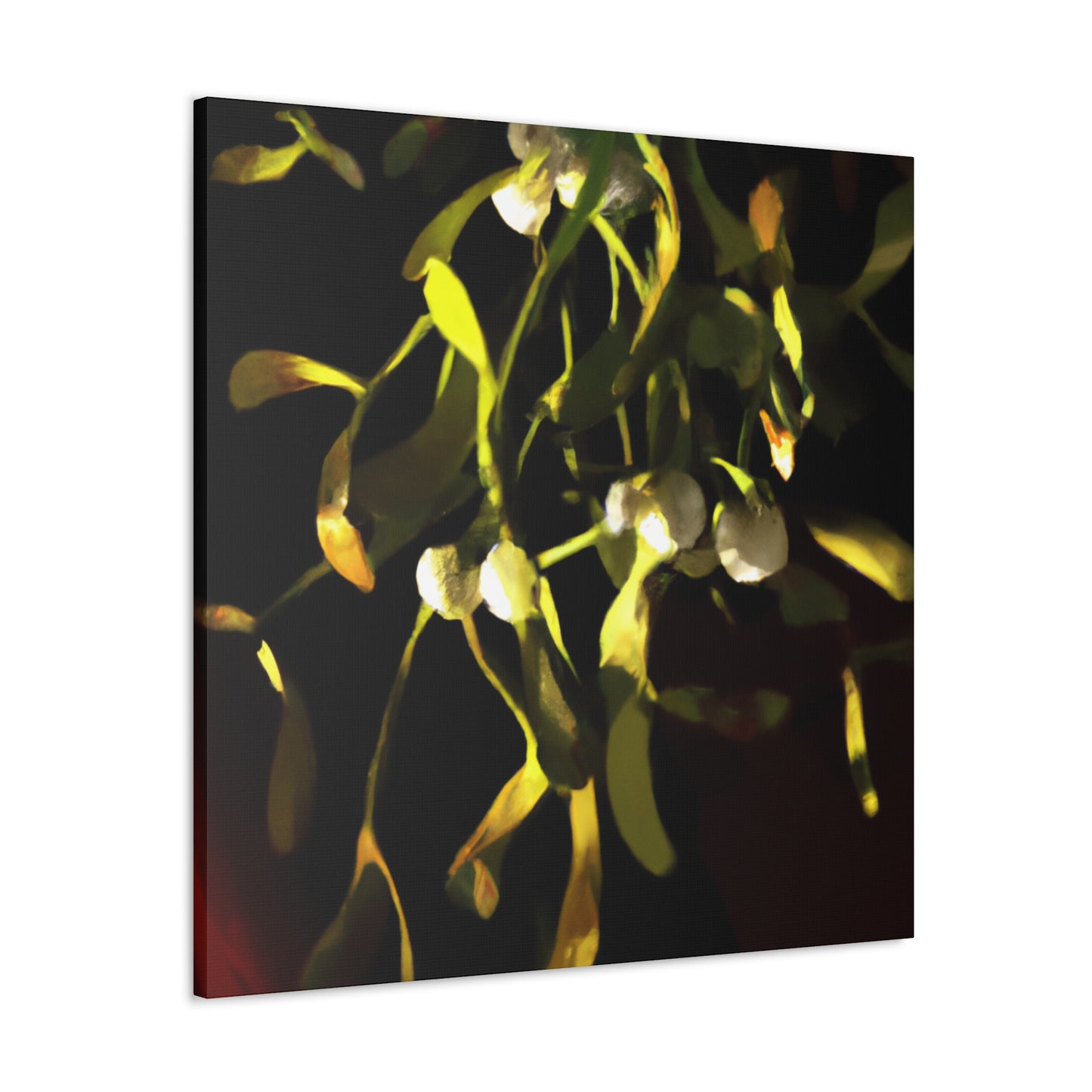 Mistletoe in abstracted. - Canvas