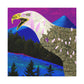 "The Bald Eagle Flies". - Canvas