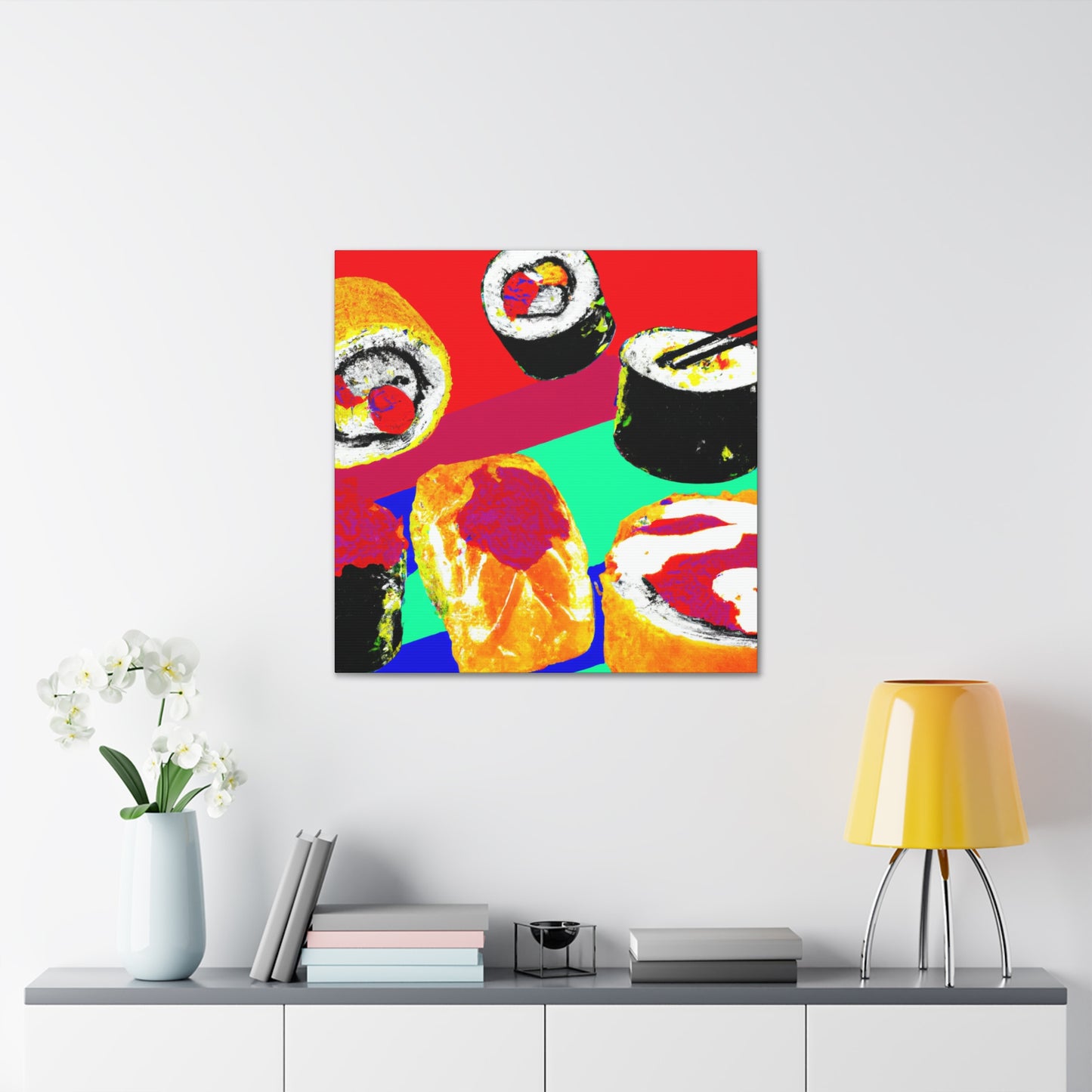 Sushi Pop Dreams. - Canvas