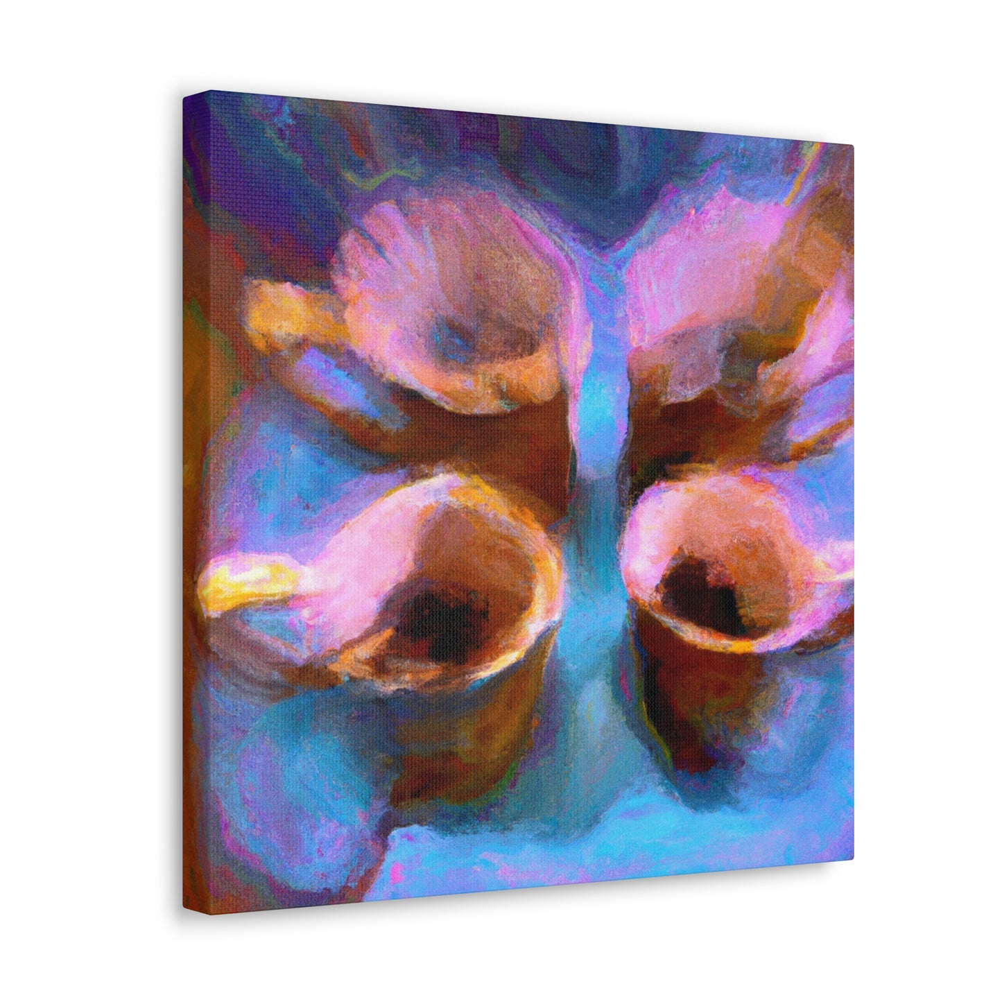 Tea Cup Reflection Dance - Canvas